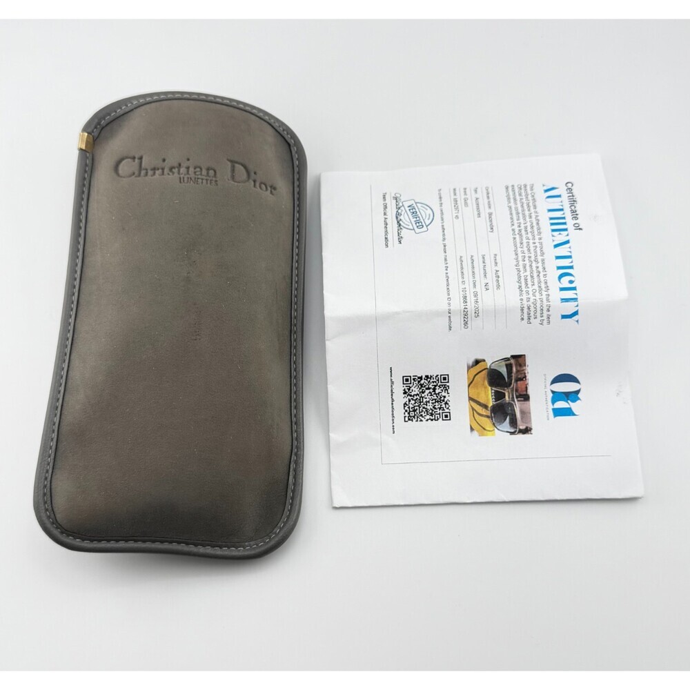 Christian Dior Eyewear Sunglasses Women's Brown Frame with Certificate & Pouch - Picture 12 of 12